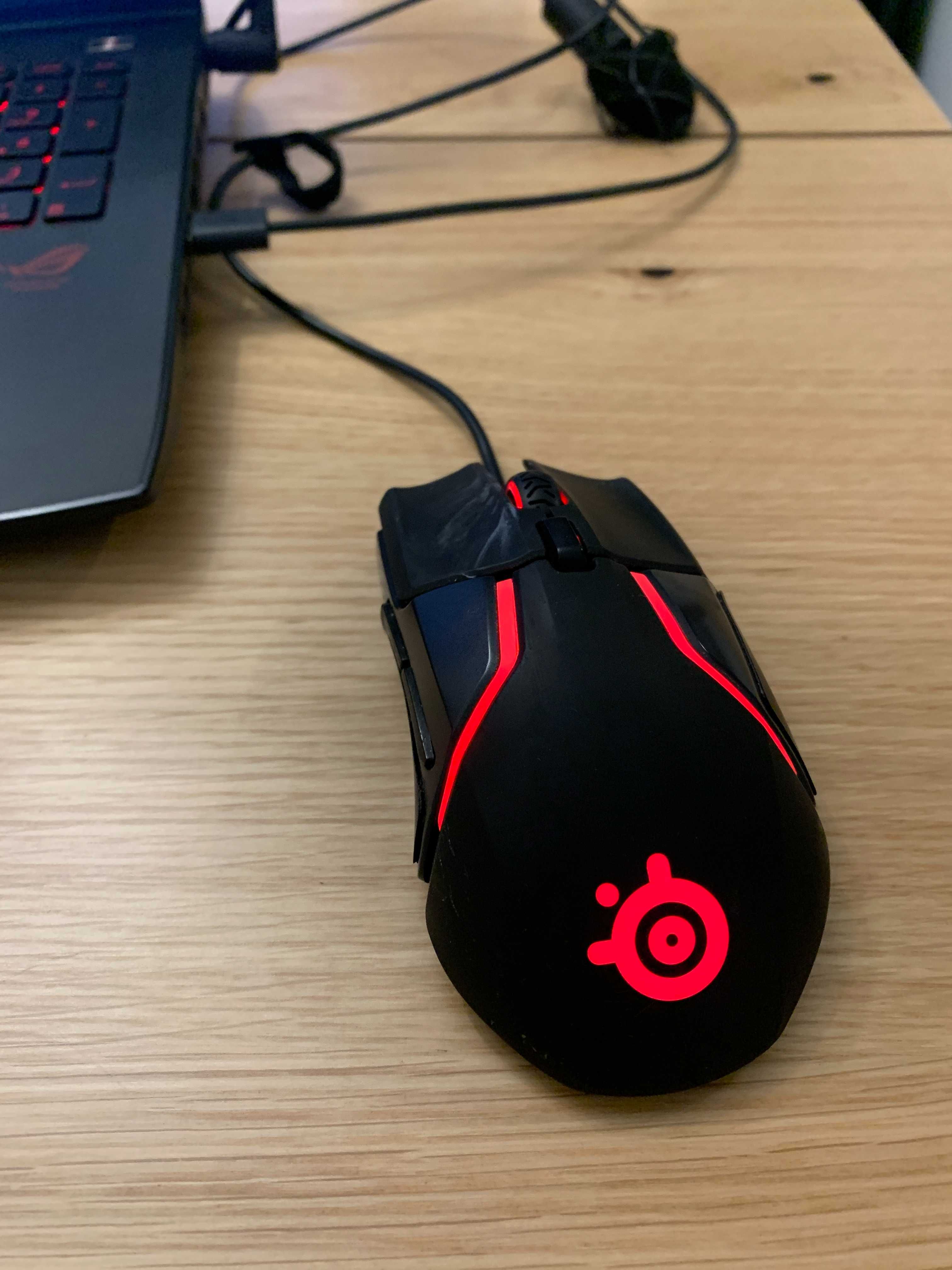 Геймърска мишка SteelSeries Rival 600