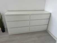 Comoda 6 sertare Kullen IKEA
