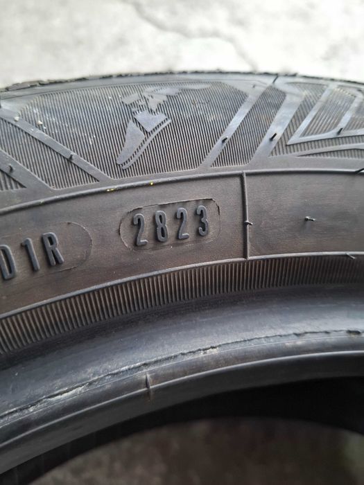 2 Всесезонни Goodyear 195/55/16 ДОТ23 7мм (безплатно поставяне)