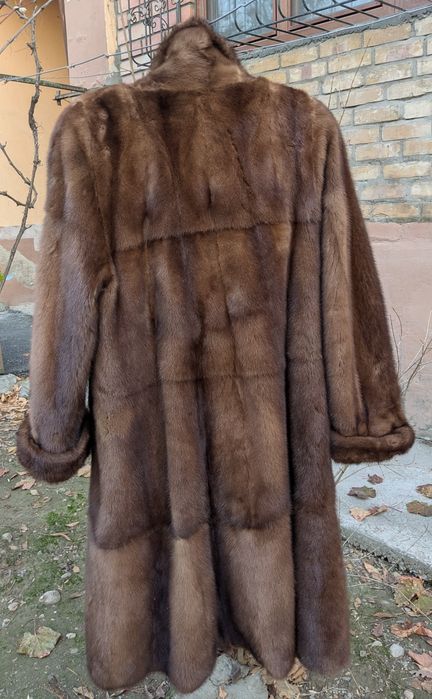 Норковая шуба греческая