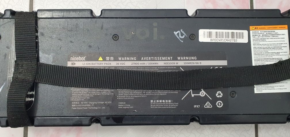 Baterie Acumulator Ninebot Segway 36V 27900mAh 1004Wh