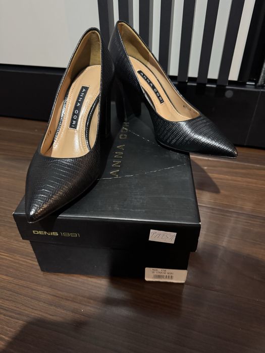 Pantofi piele Anna Cori