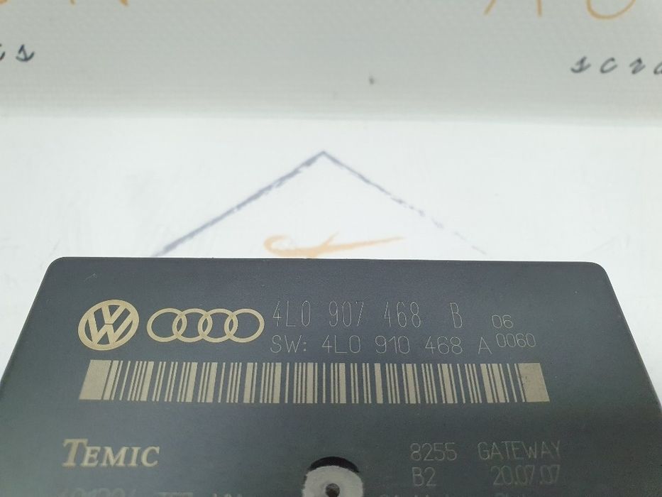 Modul control central AUDI Q7 4LB 2006 - 2016 4L0907468B / 4L0910468A