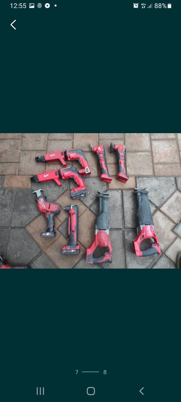 Set milwaukee m18 în perfecta stare