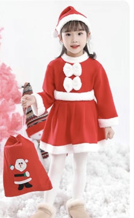 Костюм санта клауса для девочки Прокат