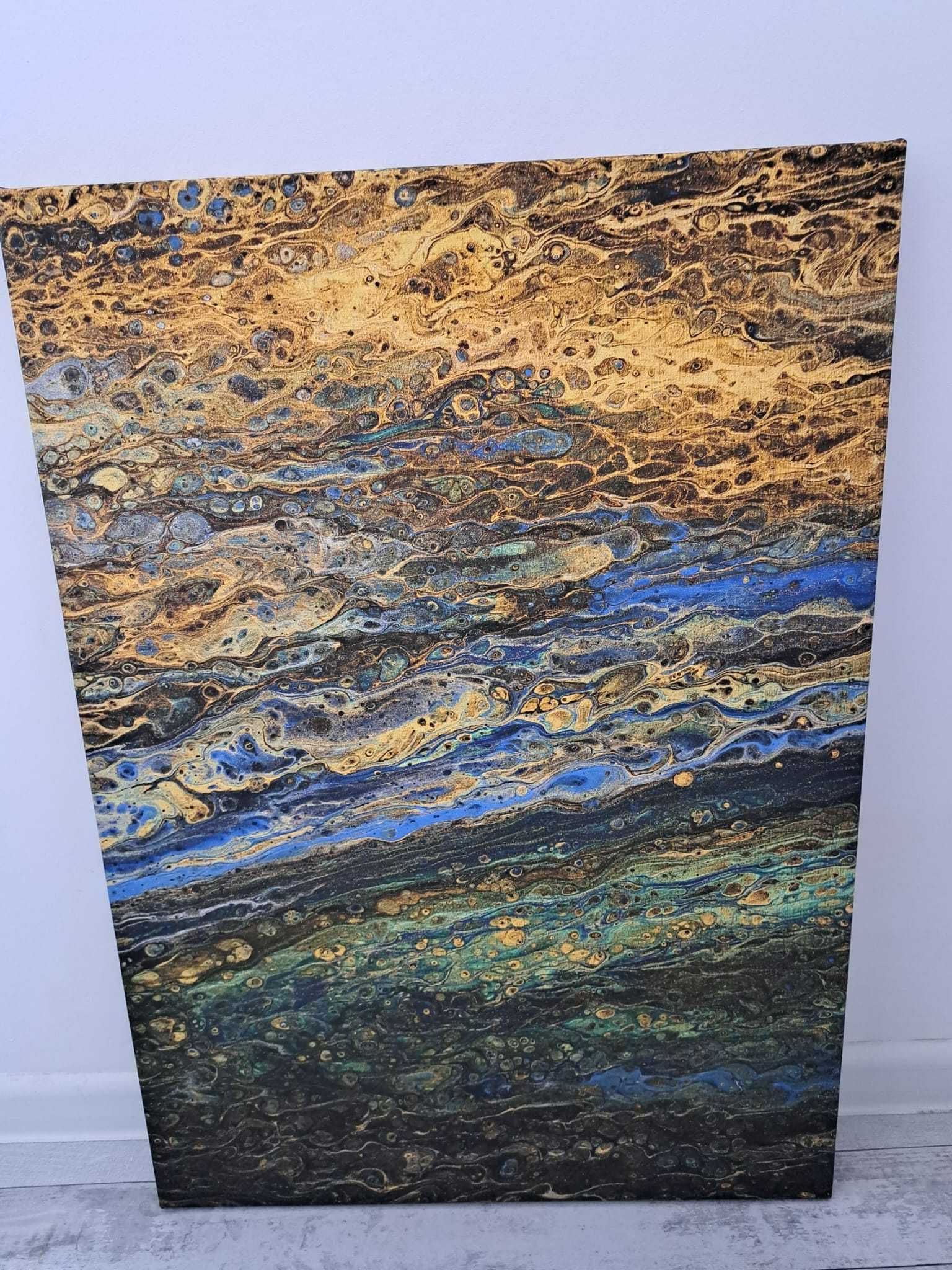 Tablou abstract pe panza 70x50 cm