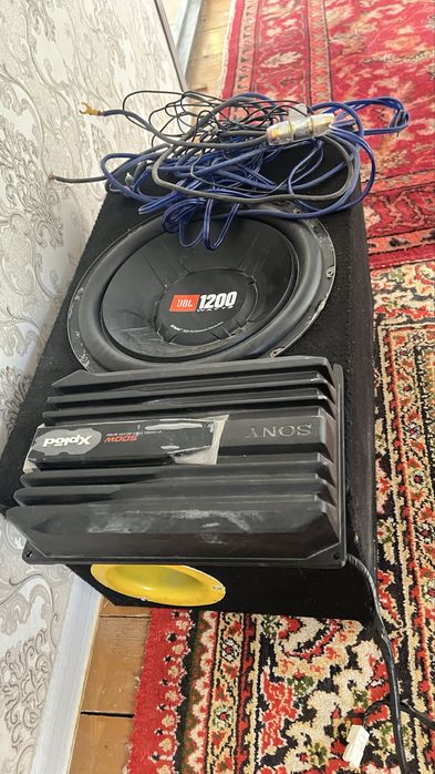 JBL Kalonka Sony 2kanalli usilitel simlari bilan 1mln