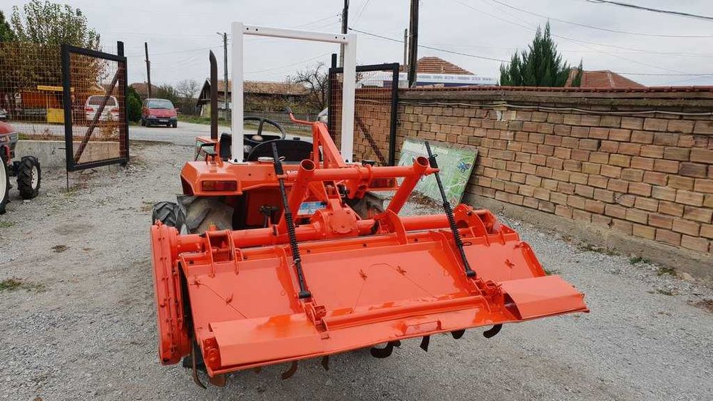 Японски трактор Hinomoto N239 с фреза, 4х4, 24 кс., АграБГ Джолев