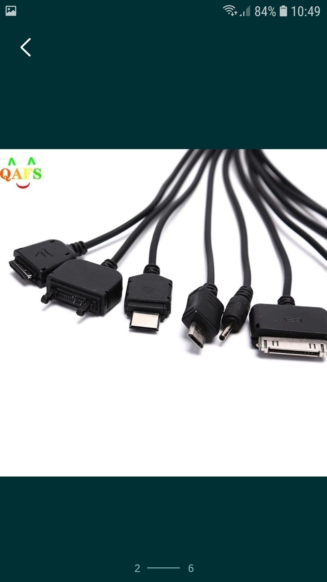 Cablu de încărcare USB 10-in-1