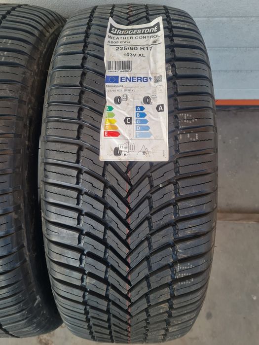 Нови всесезонни гуми 2 броя BRIDGESTONE WetherControl A005 225 60 R17