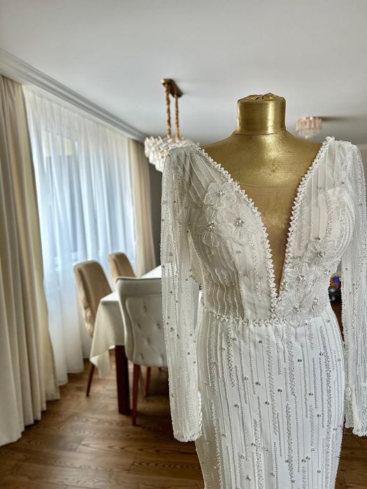 Rochie de mireasă sirenă