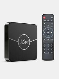 X98 Plus 4/32GB S905W2 лучше X96 Max tvbox твбокс приставка iptv