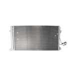 Condensator climatizare Audi Q7 (4L), 03.2006-05.2008, motor 3.0 TDI, 171 kw diesel, cutie automata, full aluminiu brazat, 735 (690)x388x16 mm, cu uscator si filtru integrat