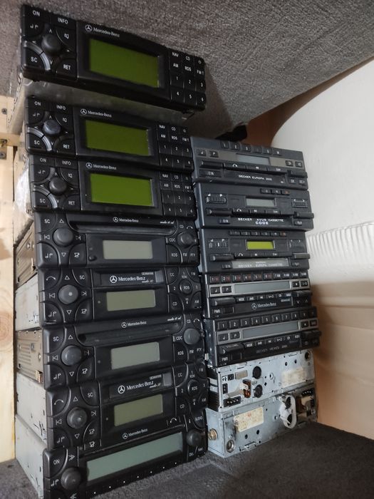 Колонки, динамики , магнитолы Мерседес 210  / 124