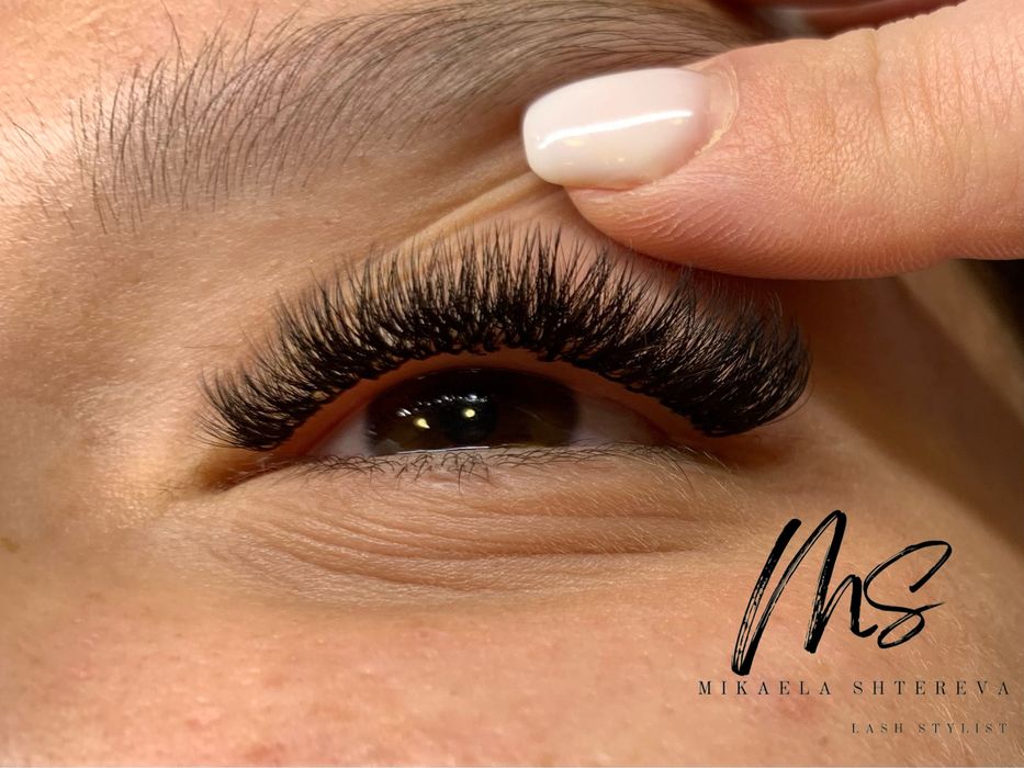 Поставяне на мигли Руски обем/мега обем /3Д