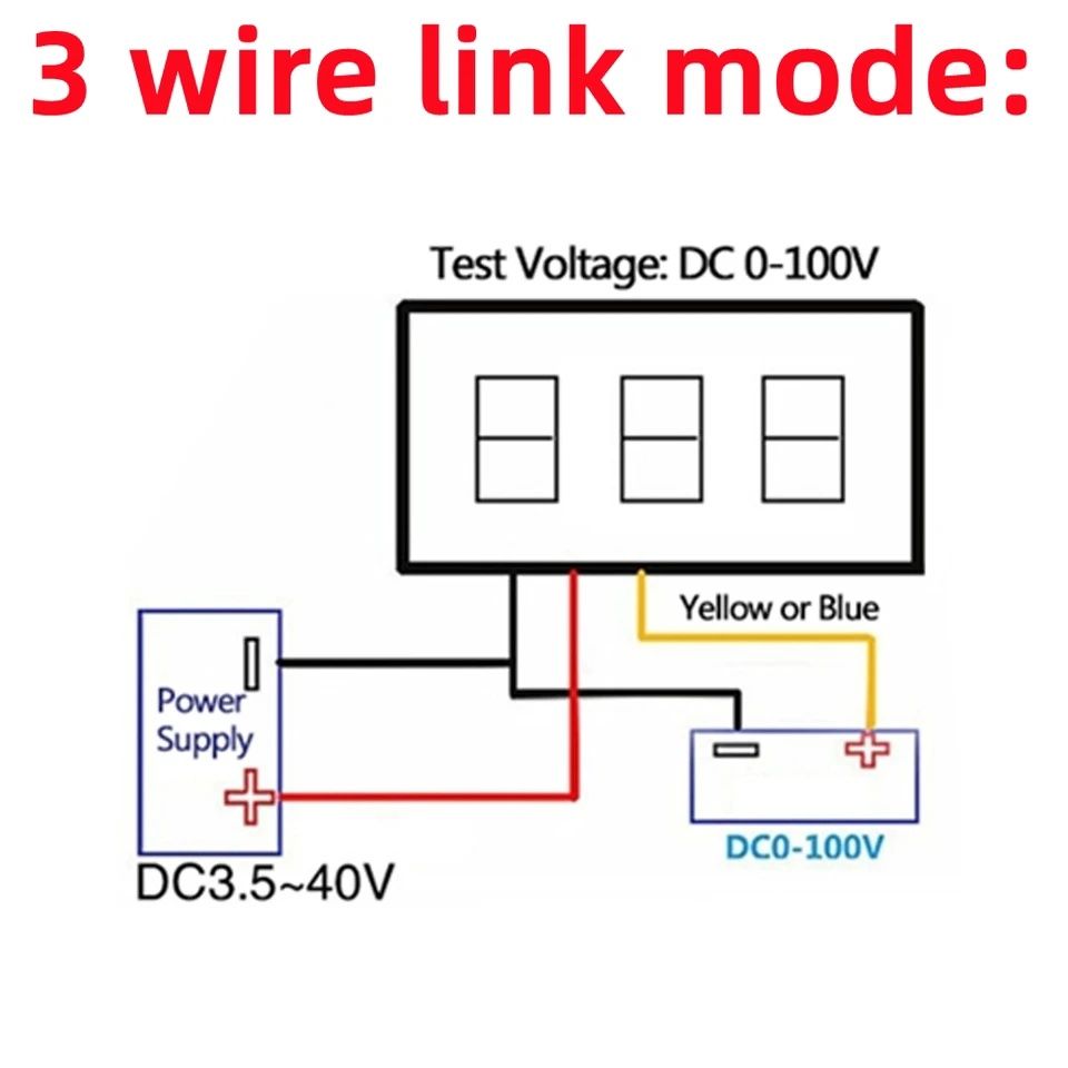 Voltmetru digital 0-100V