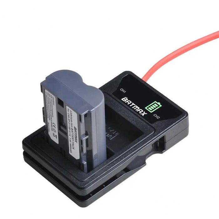 Set 2 acumulatori BP-511 + incarcator Canon EOS 40D 300D 5D 50D 60D G6