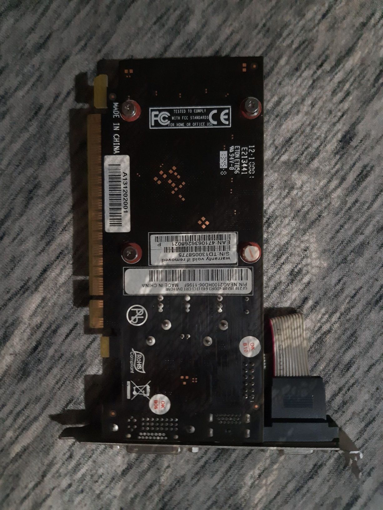 Видеокарта Palit GeForce 210