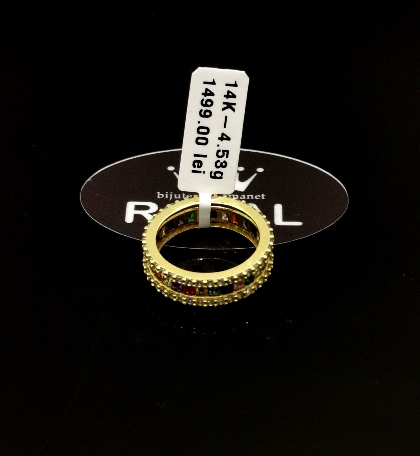 Bijuteria Royal inel din aur 14k 4.53 gr