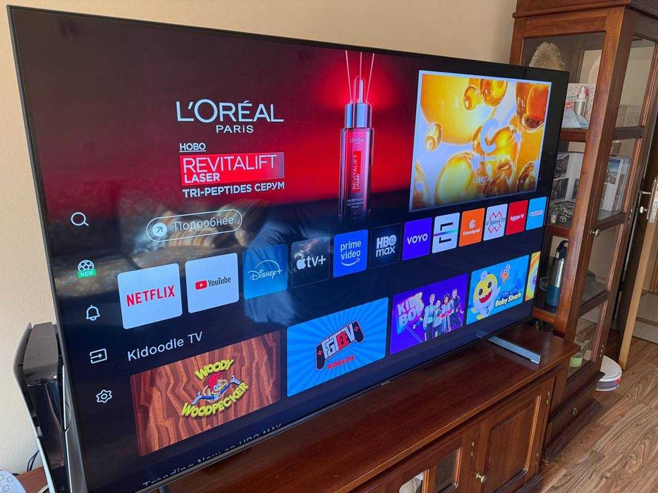 Телевизор HISENSE 65u6kq mini led qled smart tv