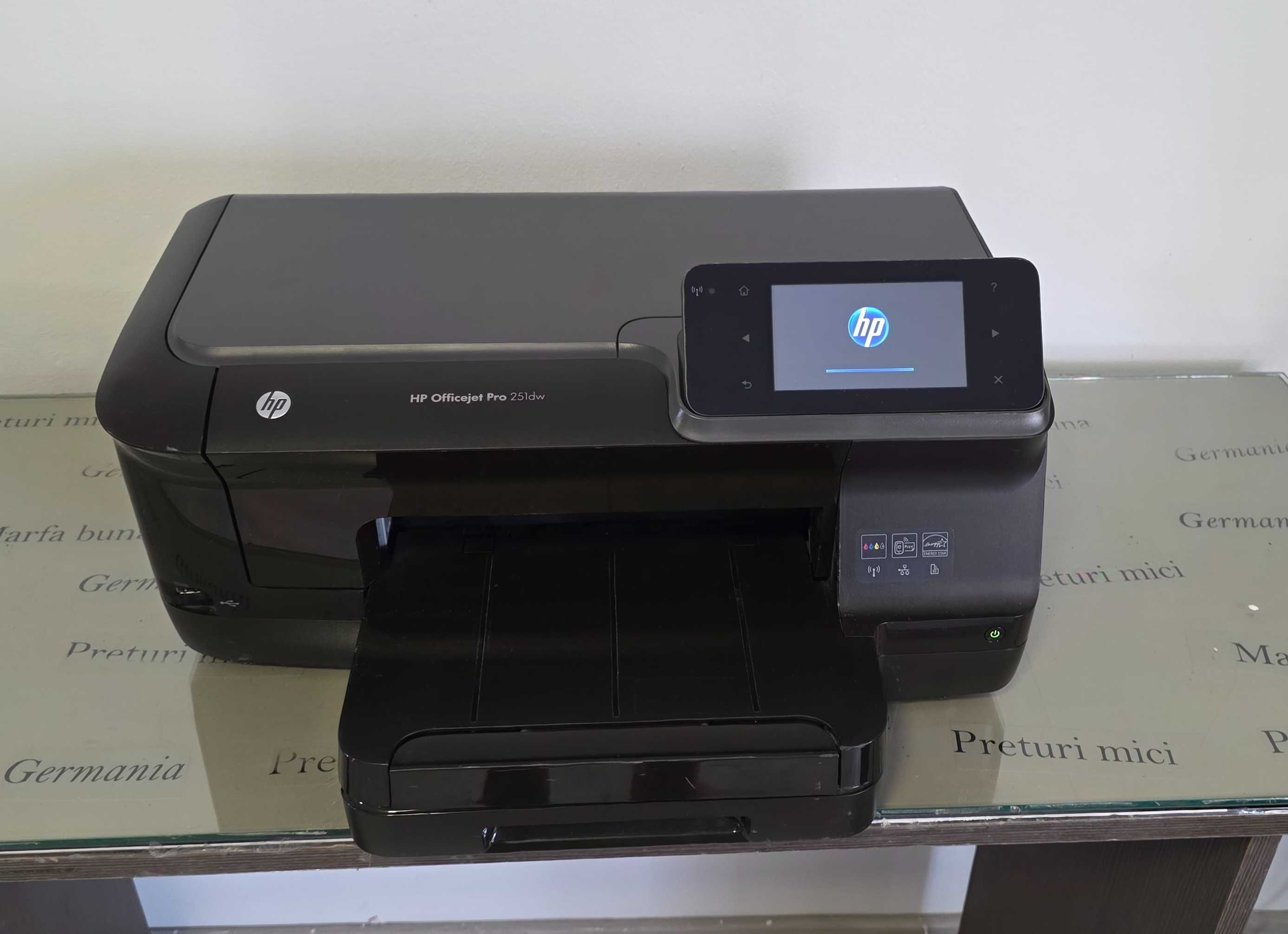 Imprimanta HP OfficeJet Pro 251dw - cu wireless,touchscreen etc..