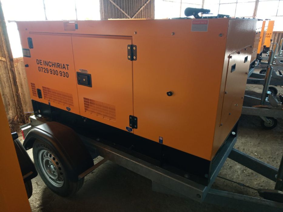 Inchiriere generator trifazic 30 KW | Inchiriem generator 37,5KVA