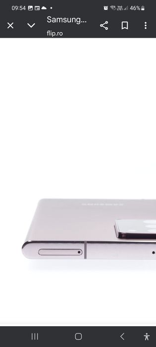 Vand telefon Samsung Galaxy Note 20 256GB 8GB RAM Dual SIM Mystic Bron