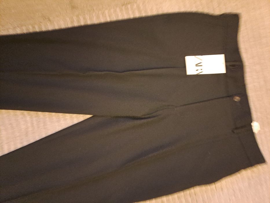 Pantaloni Zara premium cu pense,44,model Dsquared