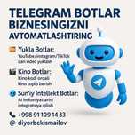 Telegram Bot Yasash Xizmati | Телеграм Бот Ясаш Хизмати