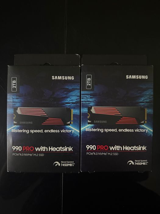 Samsung 990 PRO 2TB Heatsink