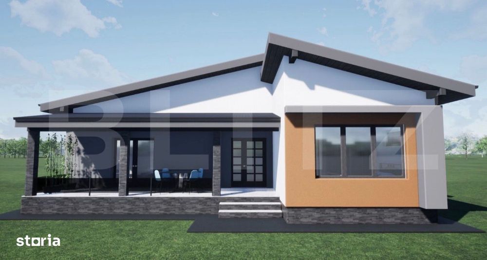 Casa noua , deosebita ,4 camere teren 500 mp, cartier izvor