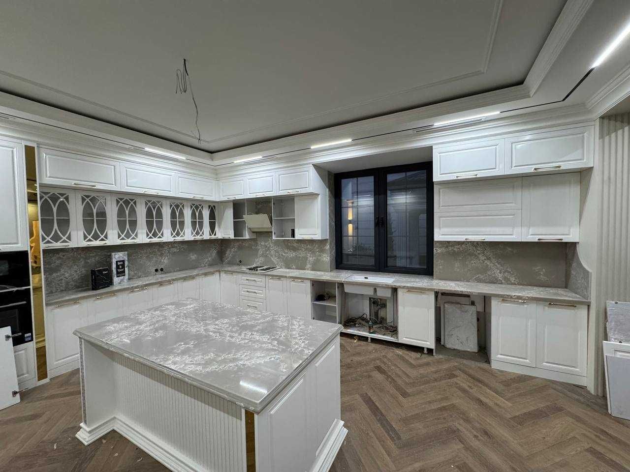 Столешницы искусственный камень для кухни Куйма Тош, Акрил, Кварц ONYX