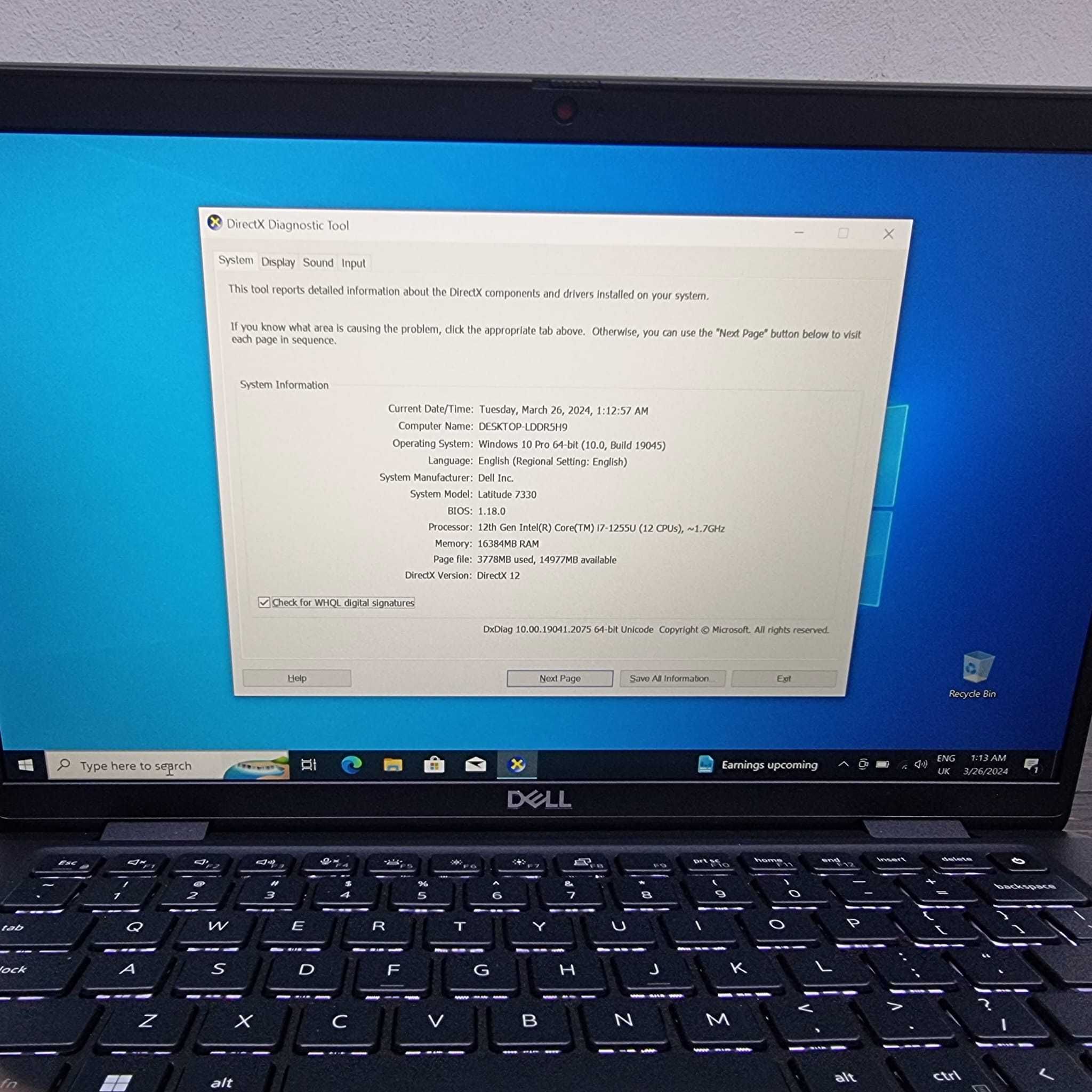 Laptop Dell Latitude 7330 i7 Gen 12 Zeus Amanet 7650