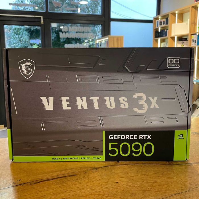 MSI GeForce RTX 5090 VENTUS 3X OC 32GB GDDR7 512-bit DLSS 4.0| TrueGSM