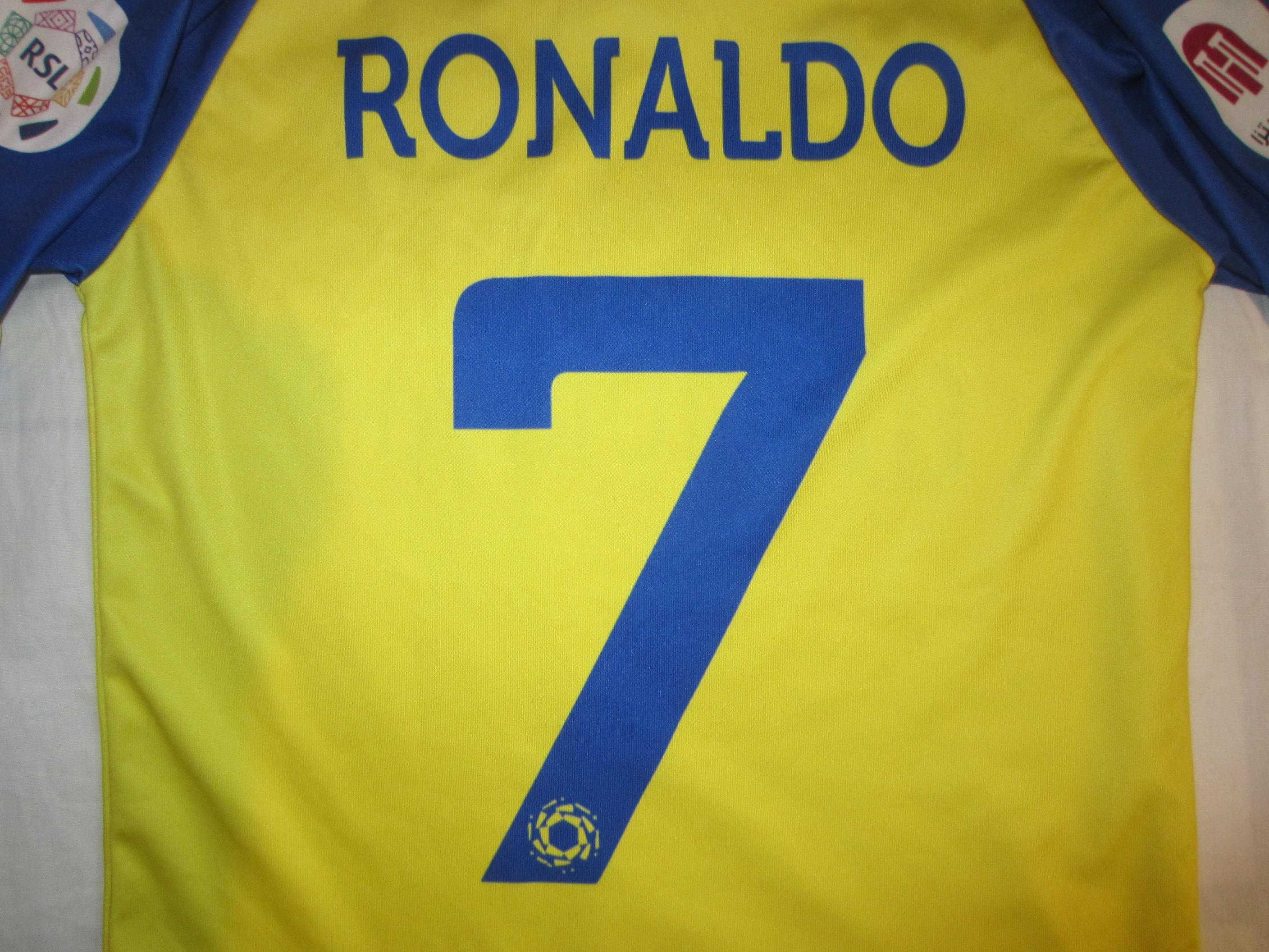 Tricou fotbal Ronaldo, Al Nassr,masura 152,marca Duneus, stare f. buna