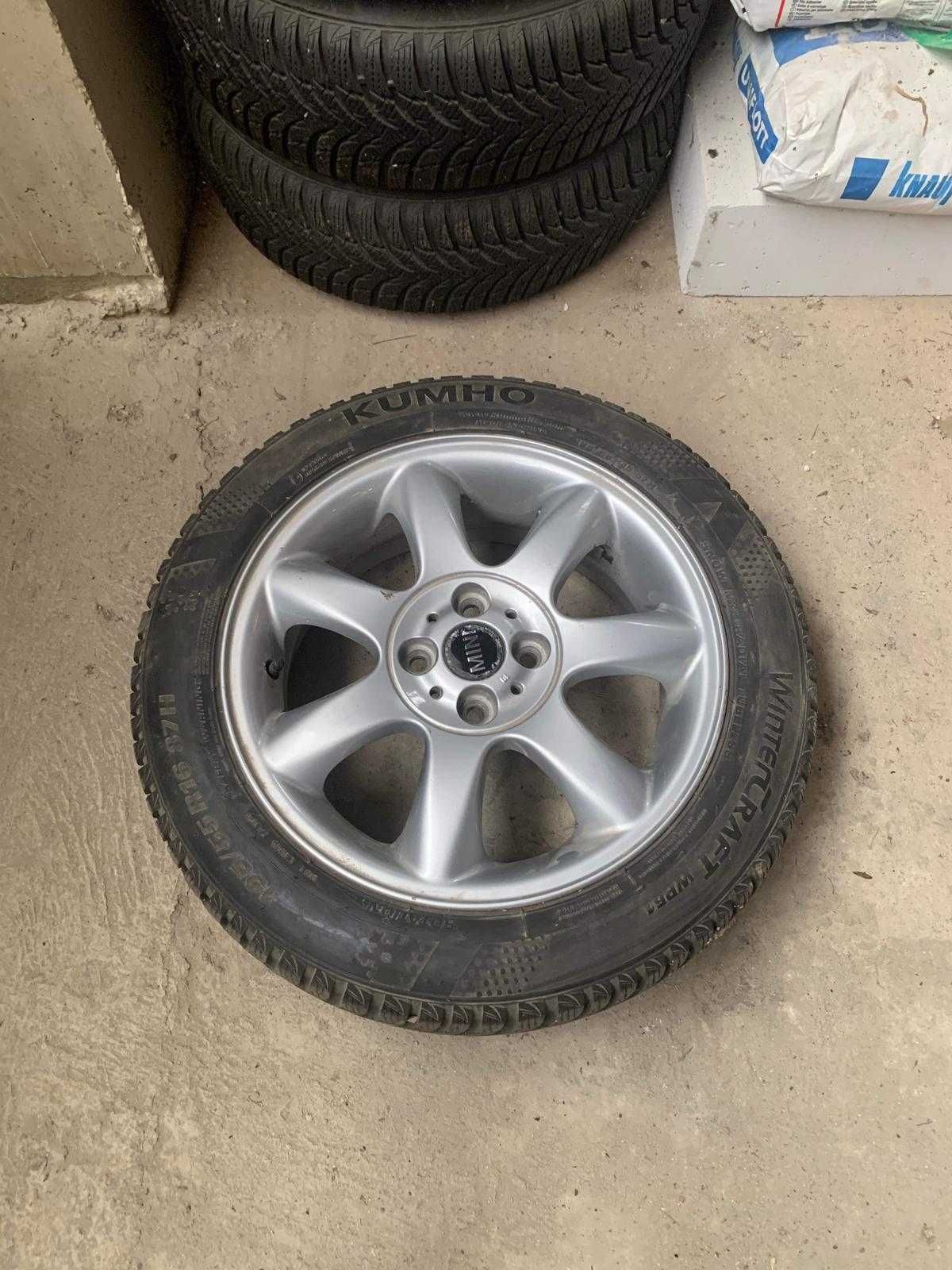 Jante originale minicooper cauciucuri noi 195/55R16