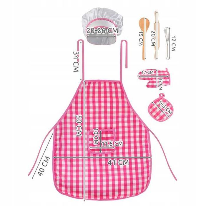 Детски готварски комплект Little Chef – 7 части