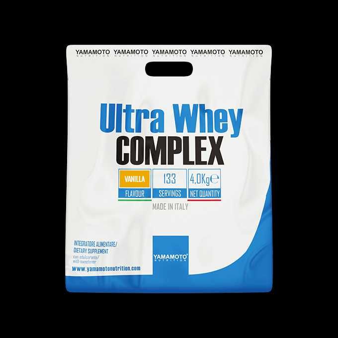 Proteina Yamamoto Nutrition Ultra Whey COMPLEX, 4000 gr. vanilie