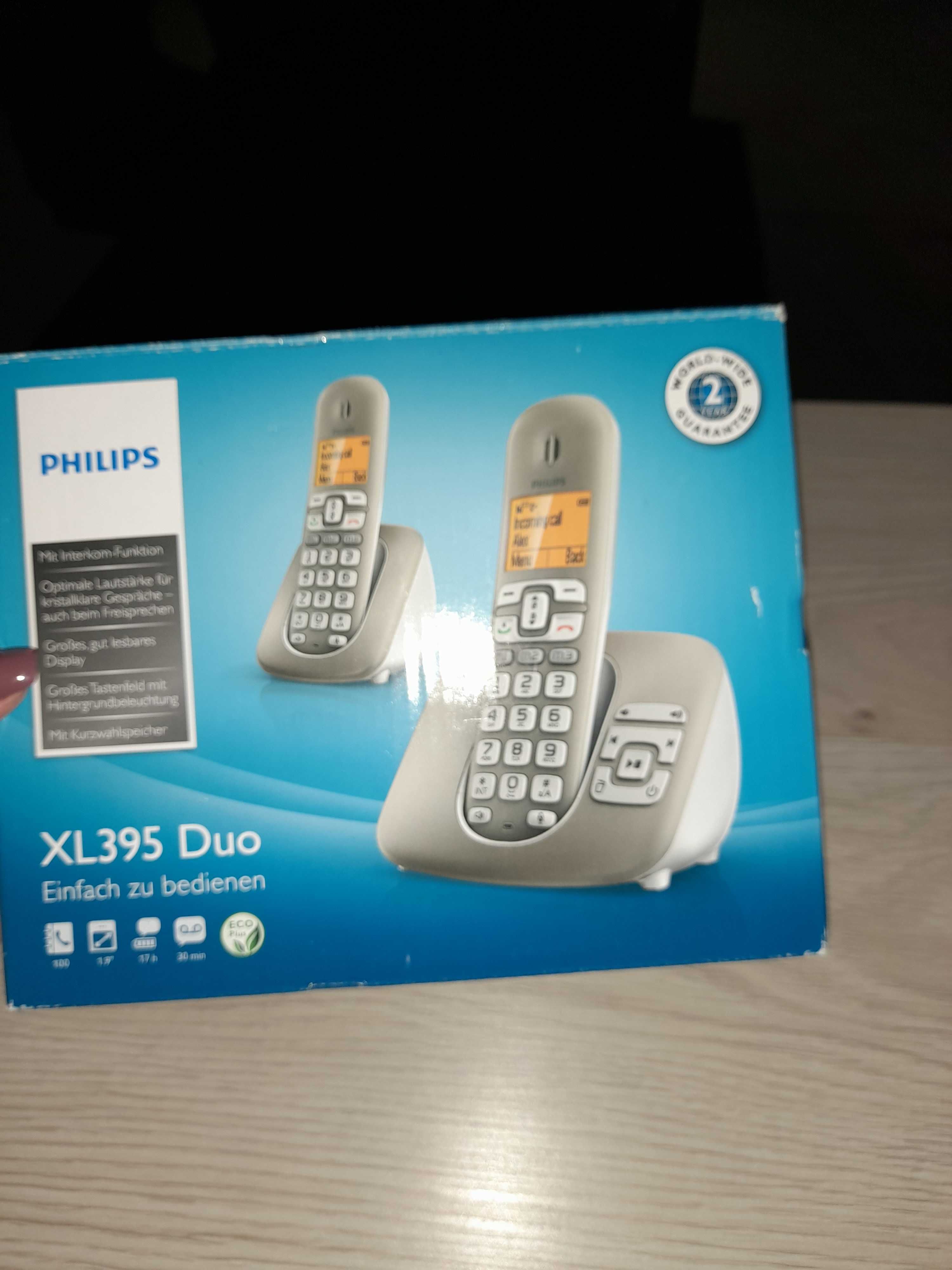 2 Telefoane fix/mobil Philips