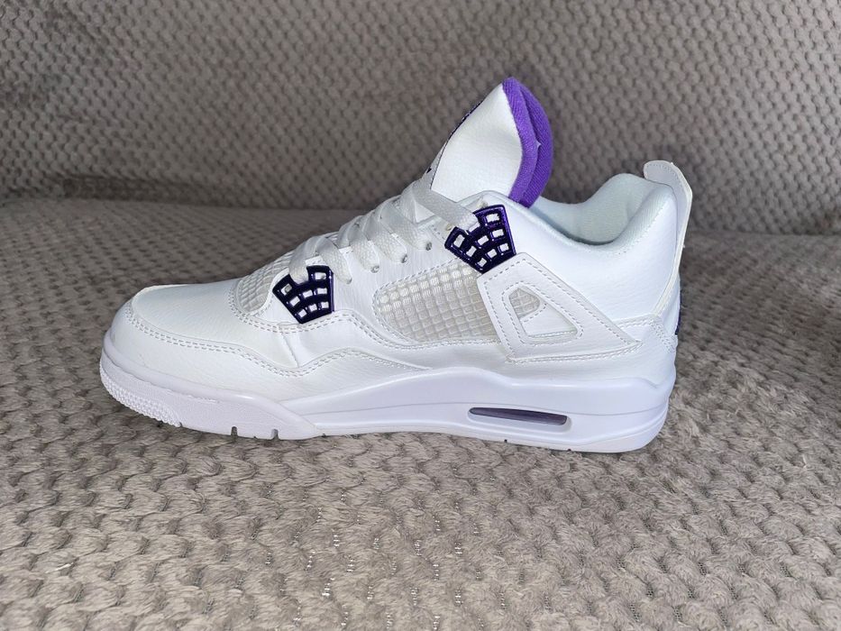 NIKE Air Jordan 4 Retro "Metallic Purple" Sneakers nr de la 36 la 43