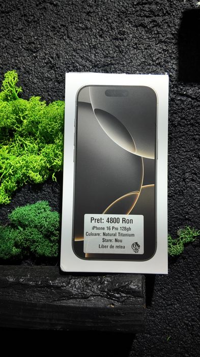iPhone 16 Pro 128gb Natural Neverlocked /Fact+Garantie