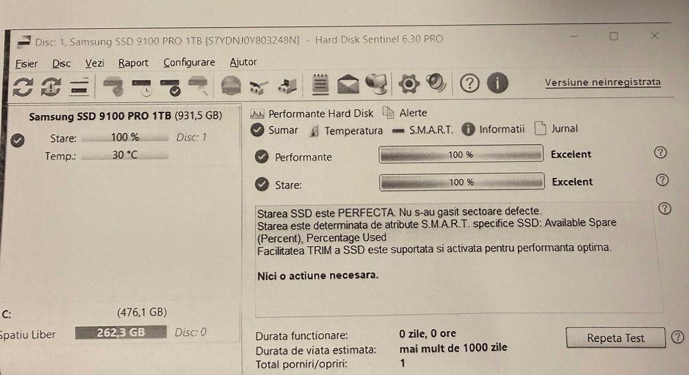 SSD Samsung 9100 PRO 1TB