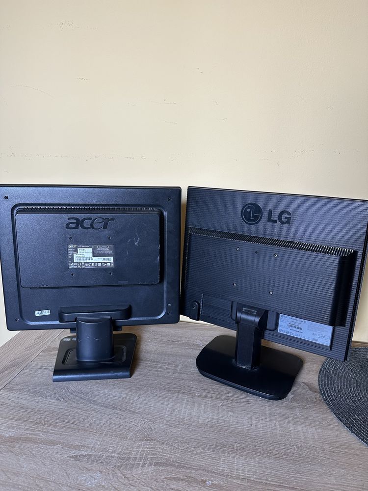 Монитори LG и Acer 17 инча/1280х1024
