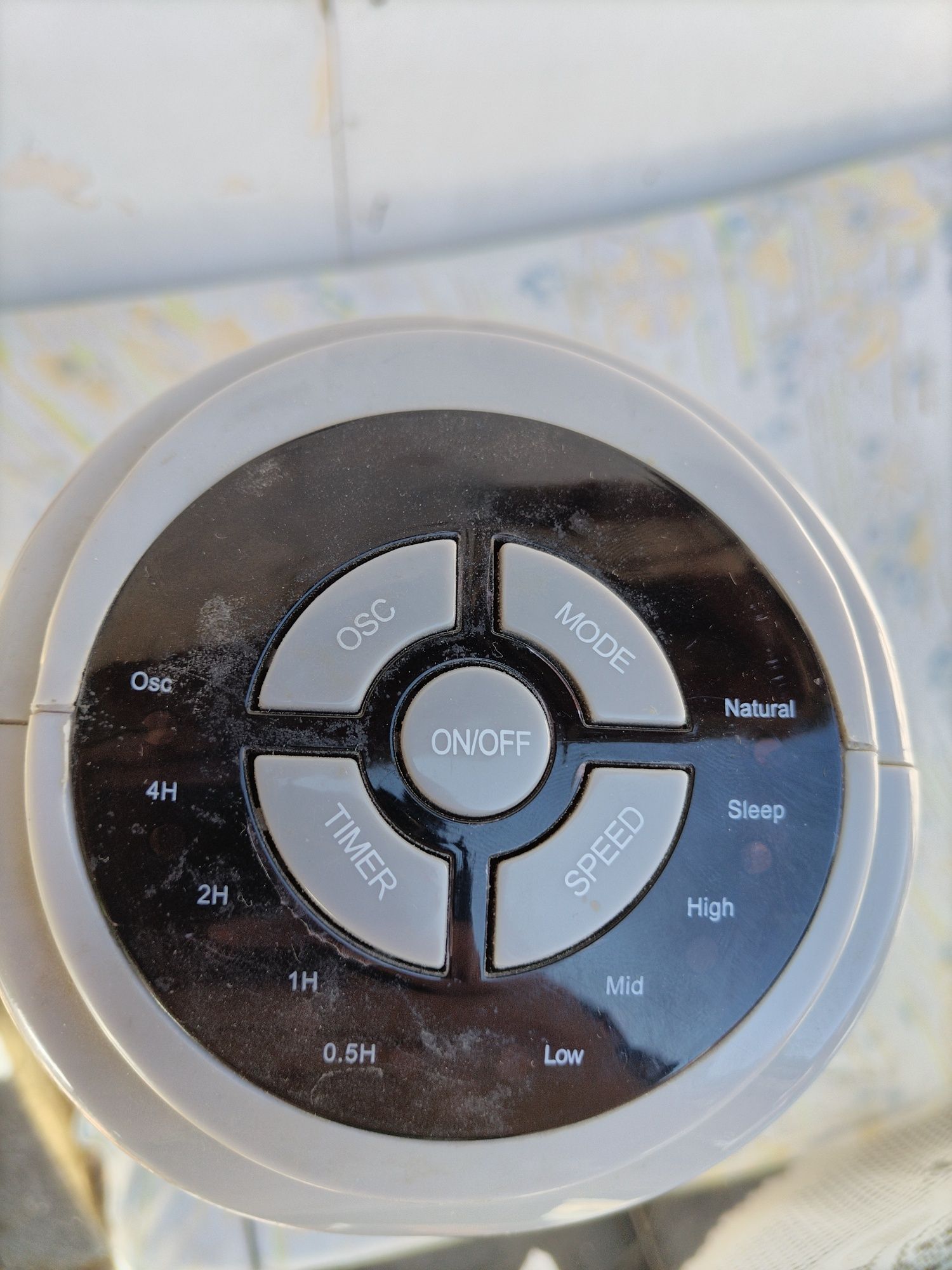 Вентилатор с дистанционно управление, Syntrox, 220 V, 45 W, Бял