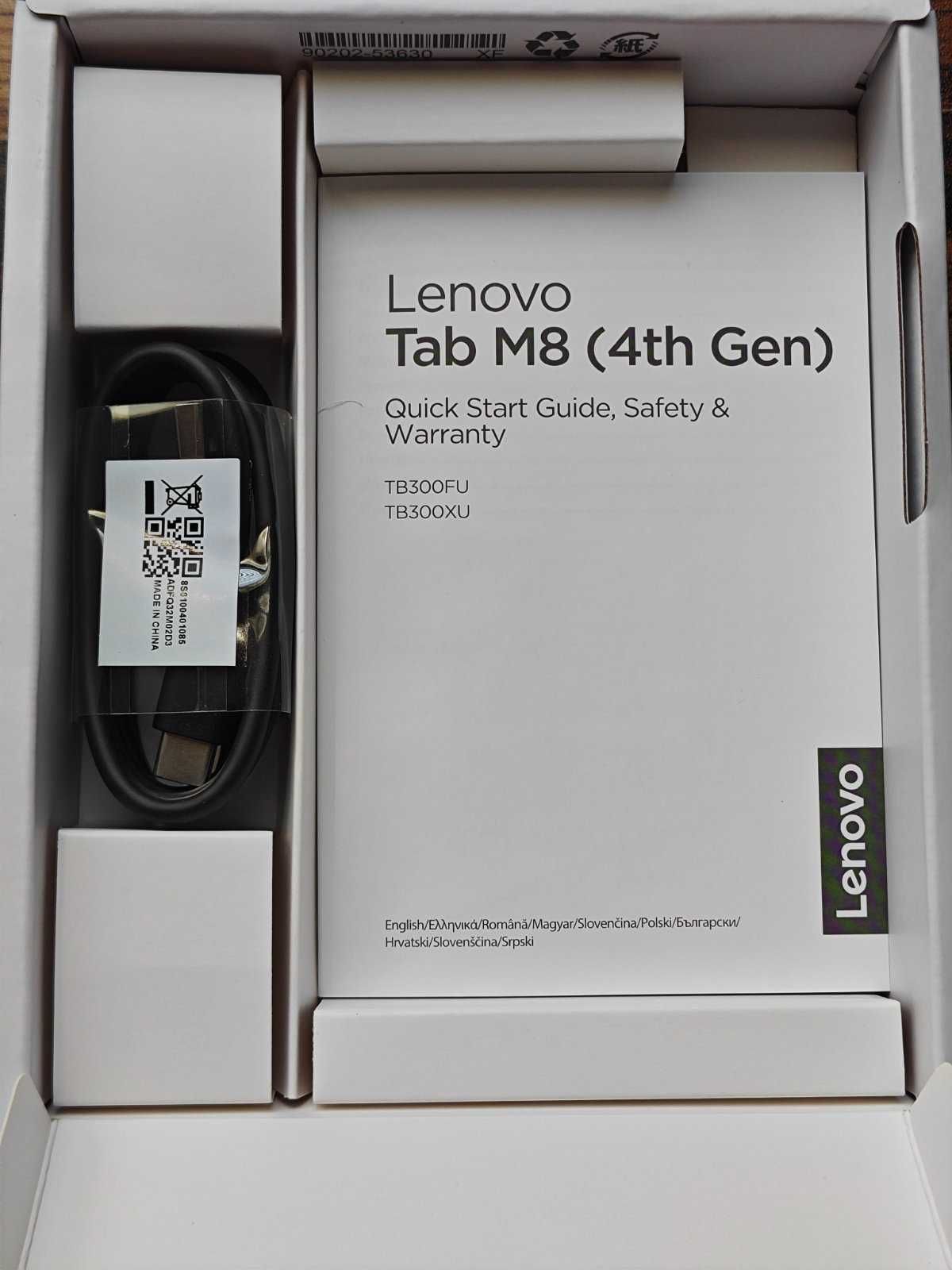 Таблет Lenovo Tab M8 (4th Gen)  4G, 4GB RAM, 64GB arctic grey