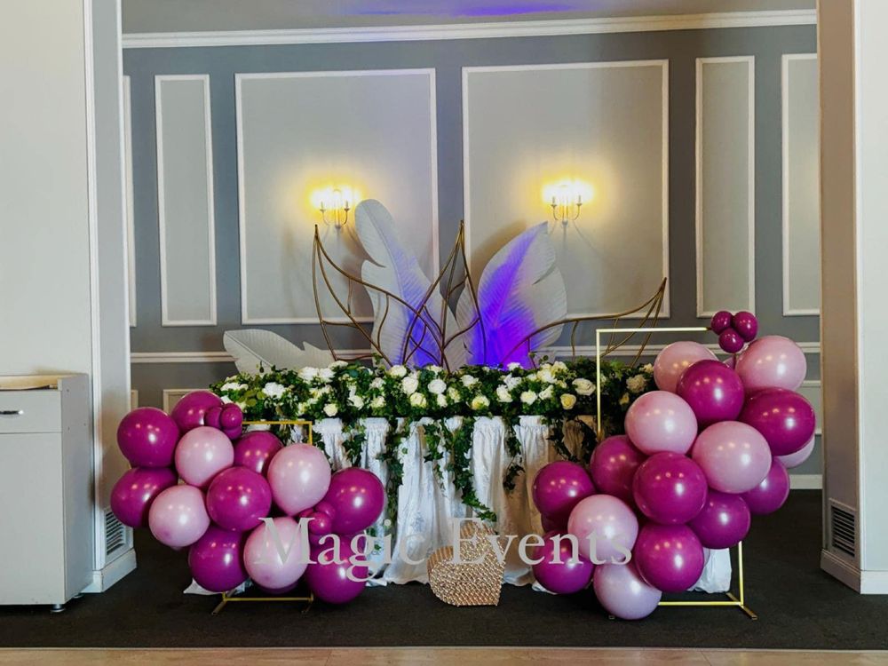 Decoratiuni evenimente / platforma 360 / fum greu / panouri foto