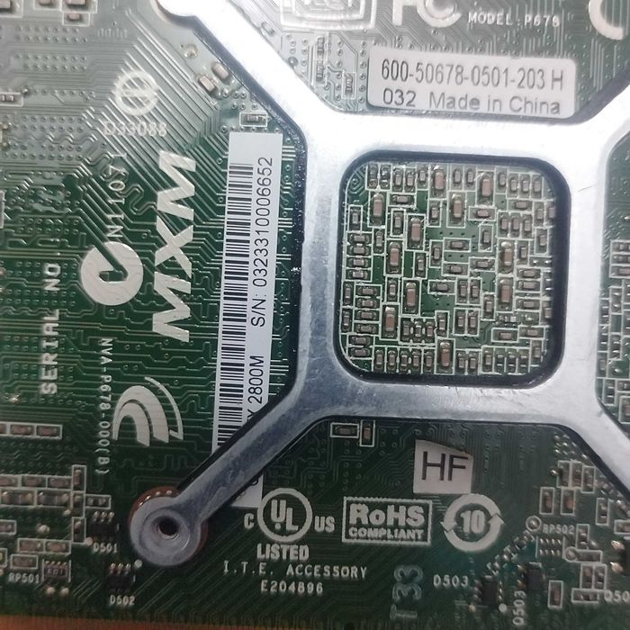 Placa video FX2800M for HP8740W