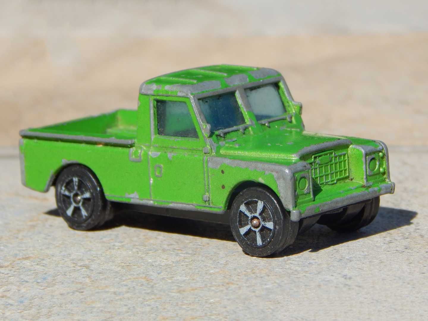 Macheta Land Rover I Pickup 1:64 Corgi Juniors M Britanie uzata veche