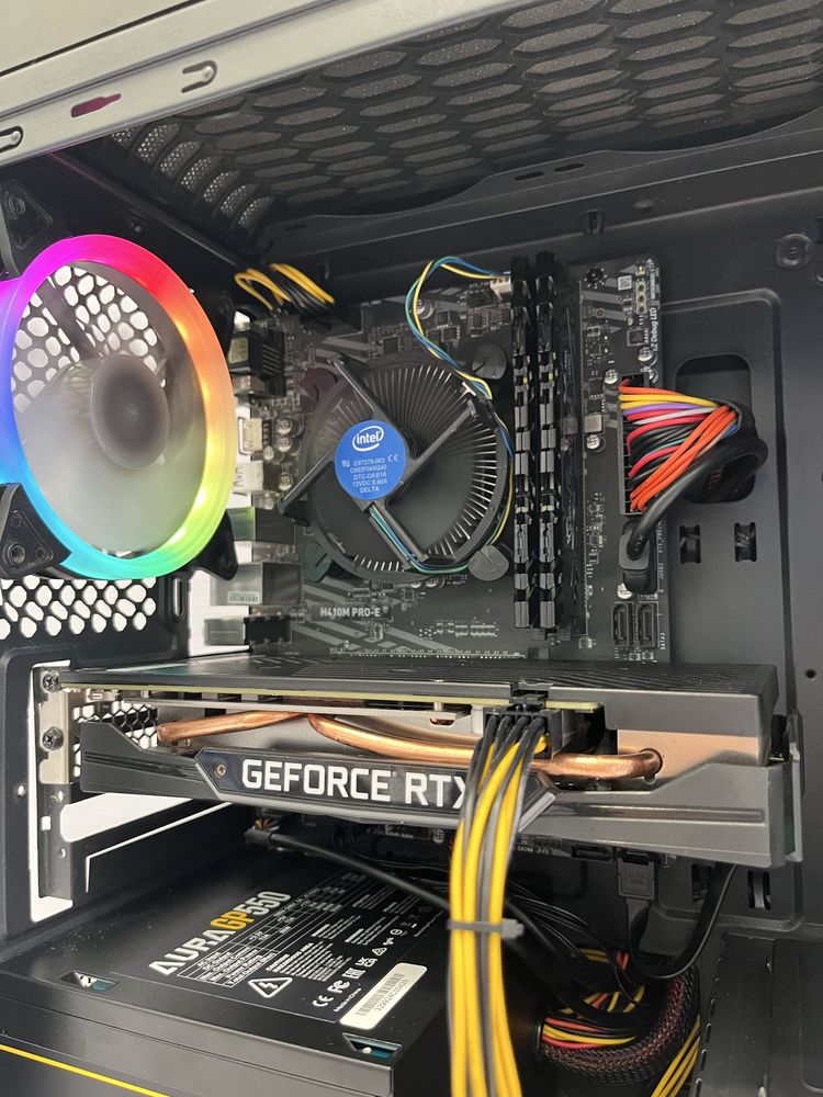 Геймърски компютър Intel Core i5 10400F, RTX 2060 Super 8GB, 16GB ram