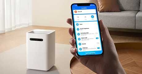 Натуральный увлажнитель воздуха Xiaomi Smartmi Air 3 дисплеем, 5 л